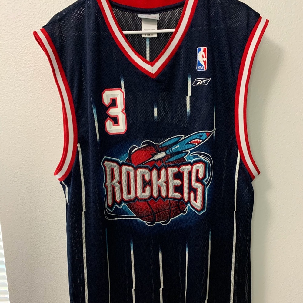 REEBOK STEVE FRANCIS ROCKETS JERSEY MENS L